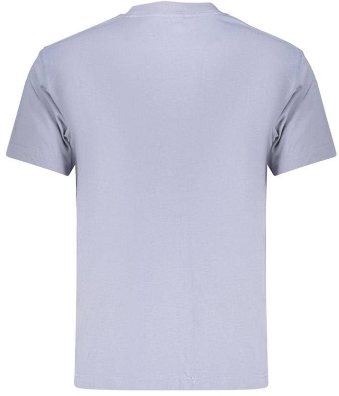 Vans Vans Blue Cotton Men's T-Shirt Blauw