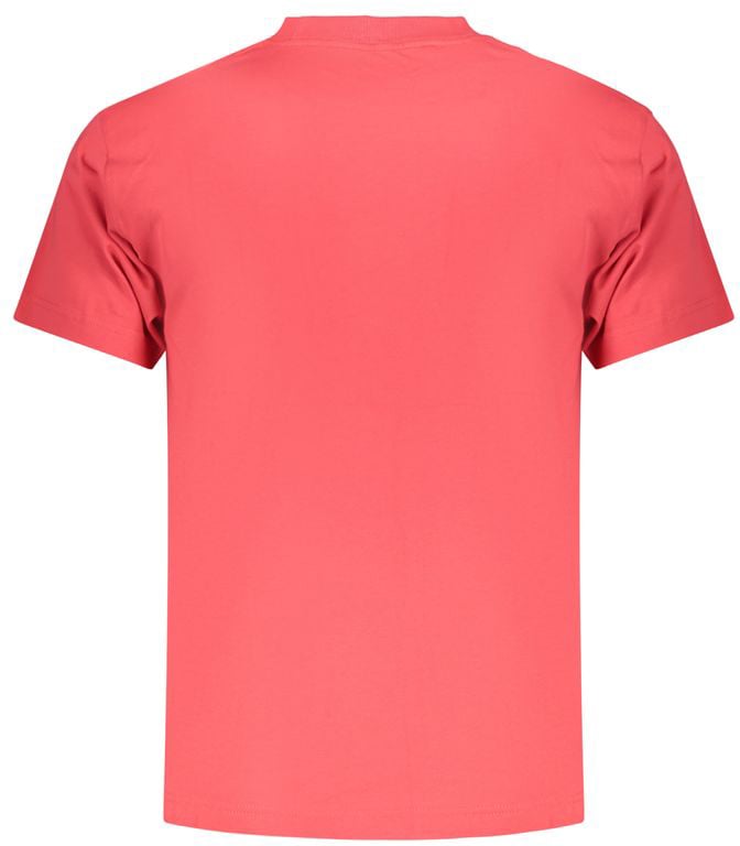 Vans Vans Rosso Cotton Men T-Shirt Rood