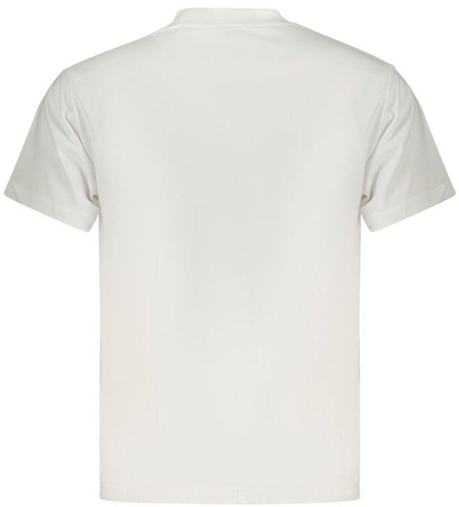 Vans Bianco Cotton Men T-Shirt Wit
