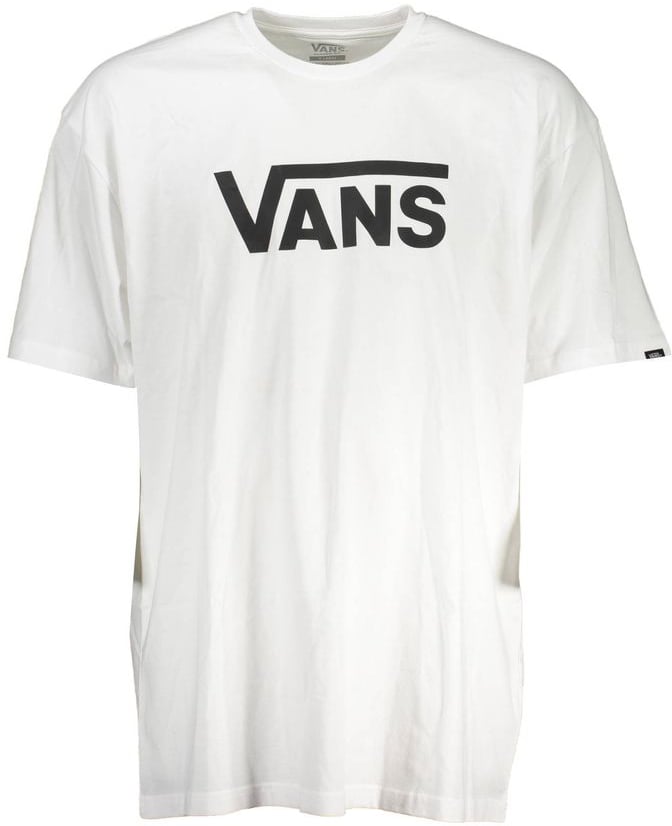 Vans Vans Bianco Cotton Men's T-Shirt Wit