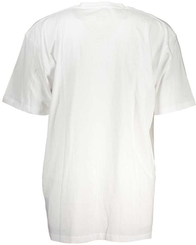 Vans Vans Bianco Cotton Men's T-Shirt Wit