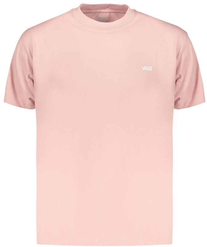 Vans Vans Pink Cotton Men T-Shirt Roze
