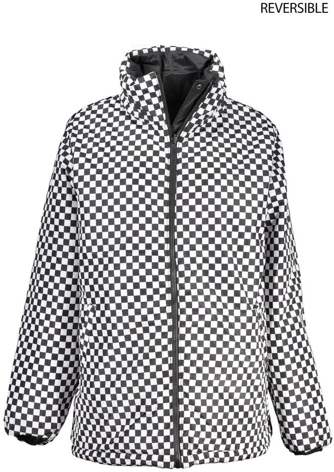 Vans Black Nylon Jackets & Coat Zwart