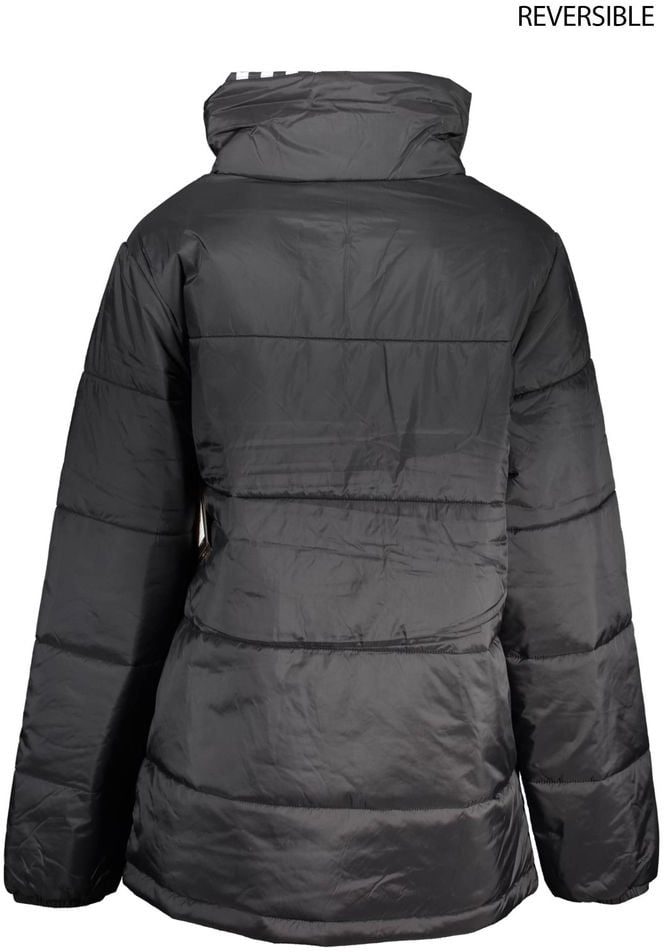 Vans Black Nylon Jackets & Coat Zwart