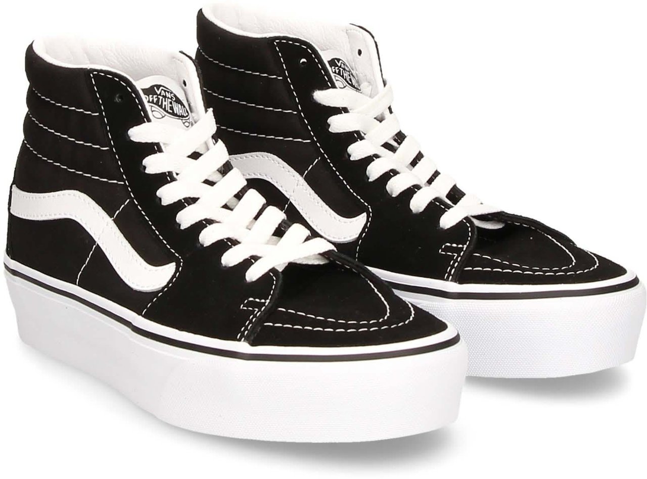 Vans SK8-Hi Platform 2.0 Zwart Wit Blauw