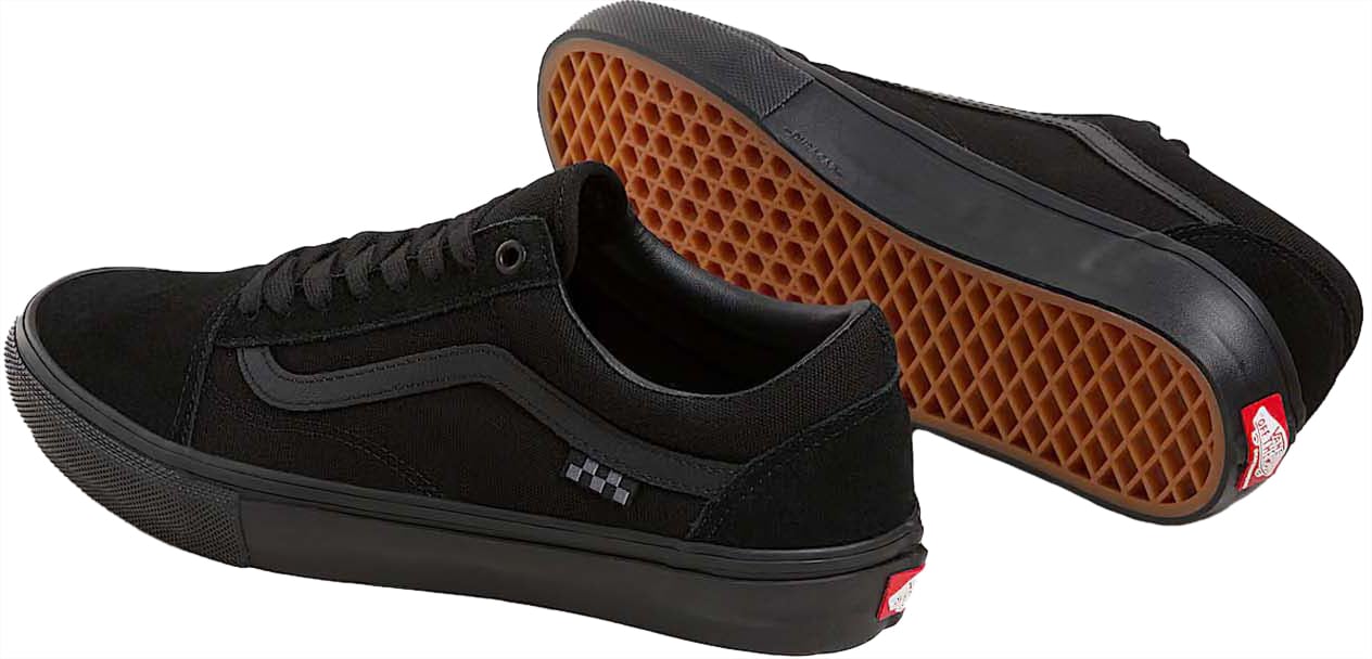 Vans Old Skool Skate Zwart Blauw
