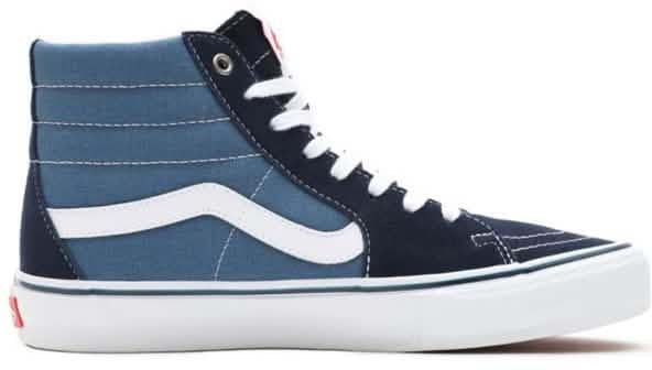 Vans Sk8-Hi Skate Navy Wit Blauw