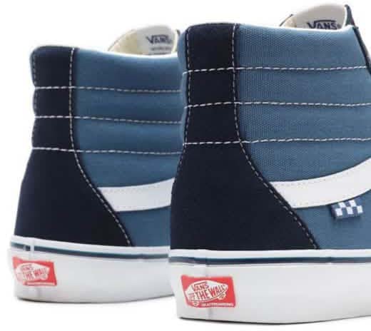 Vans Sk8-Hi Skate Navy Wit Blauw