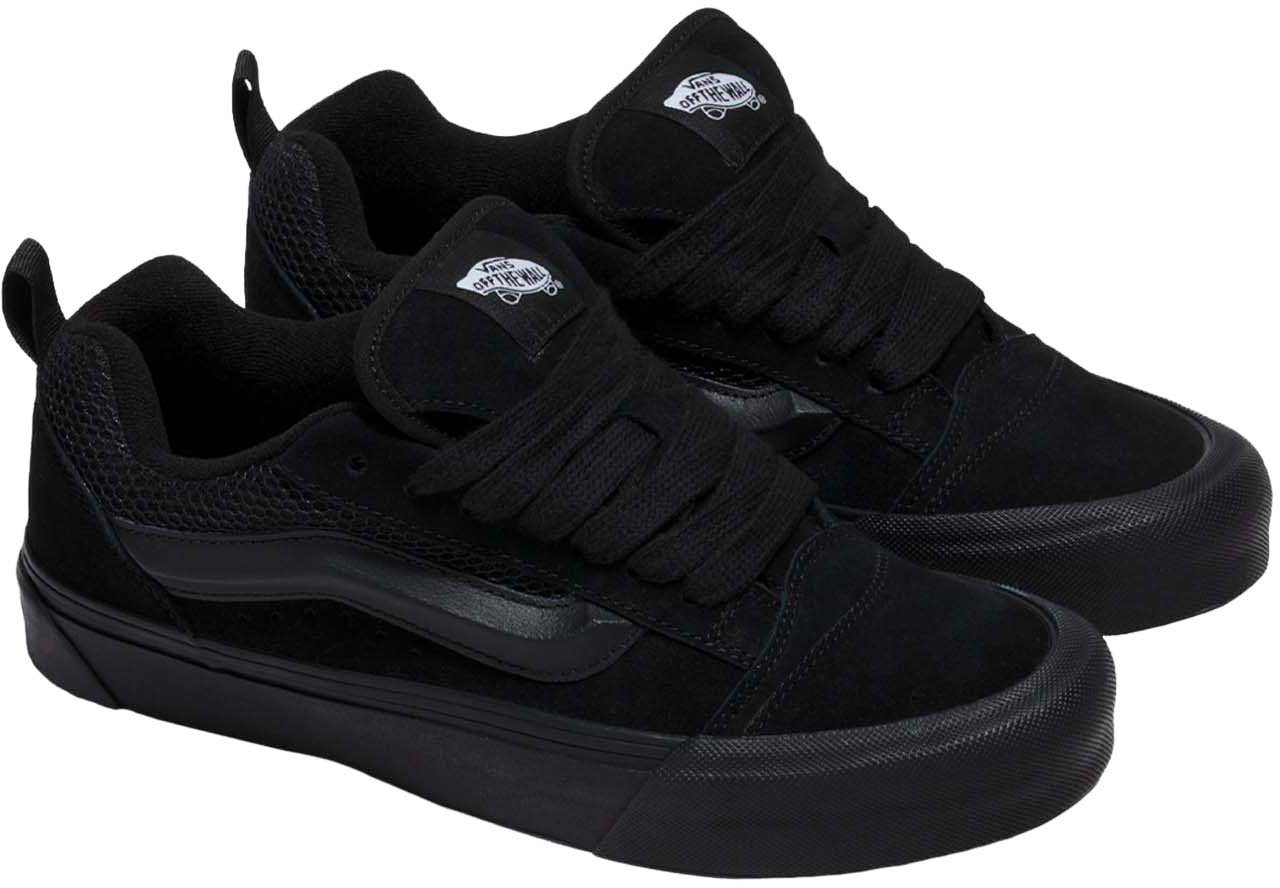 Vans Knu Skool Black Black Blauw