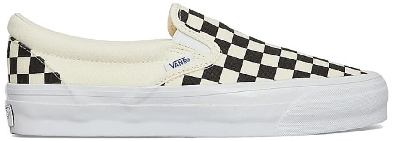 Vans LX SLIP ON REISSUE 98 CHECKERBOARD Zwart