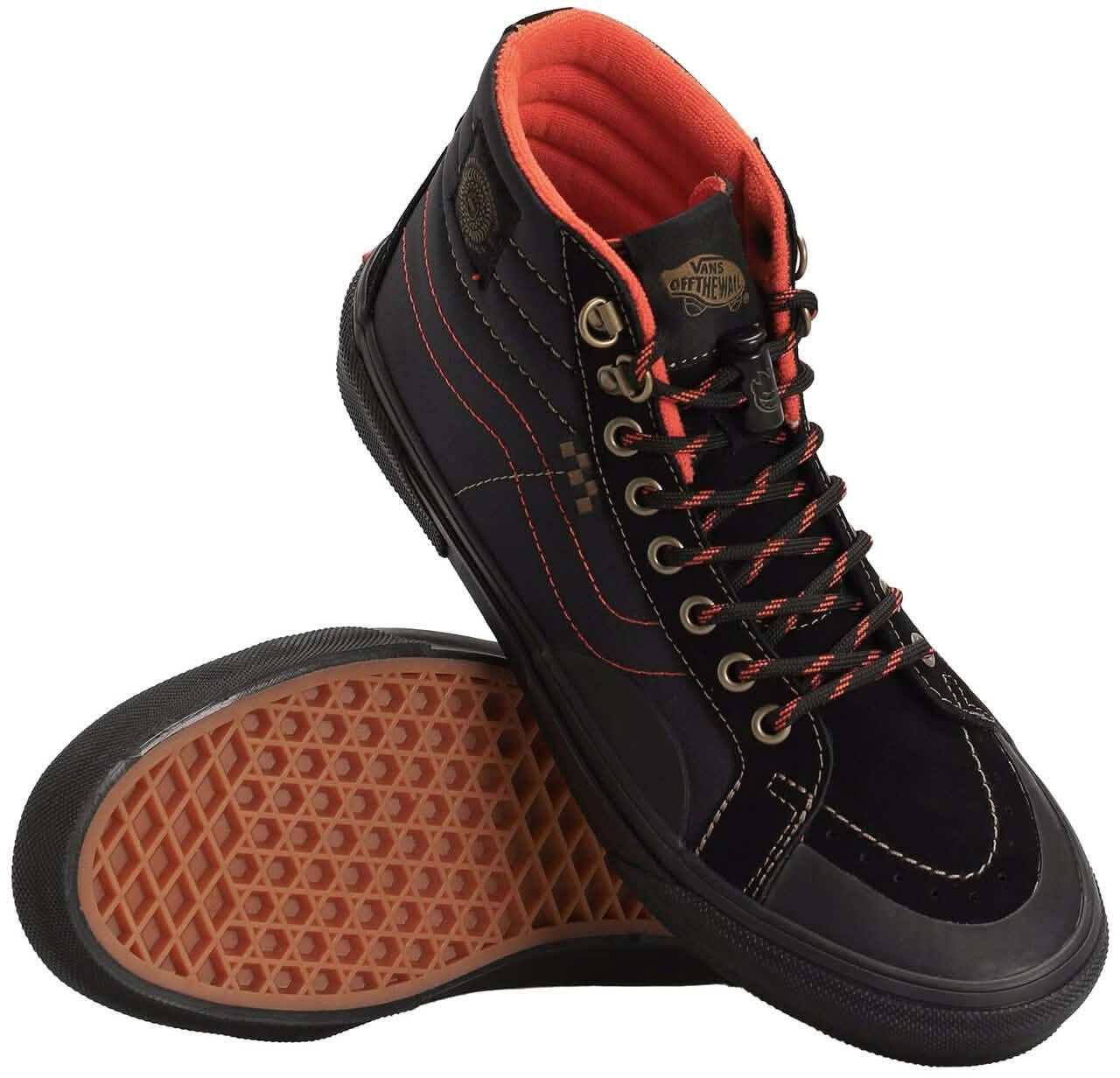 Vans Skate Sk8-Hi Reissue Spitfire Black Flame Divers