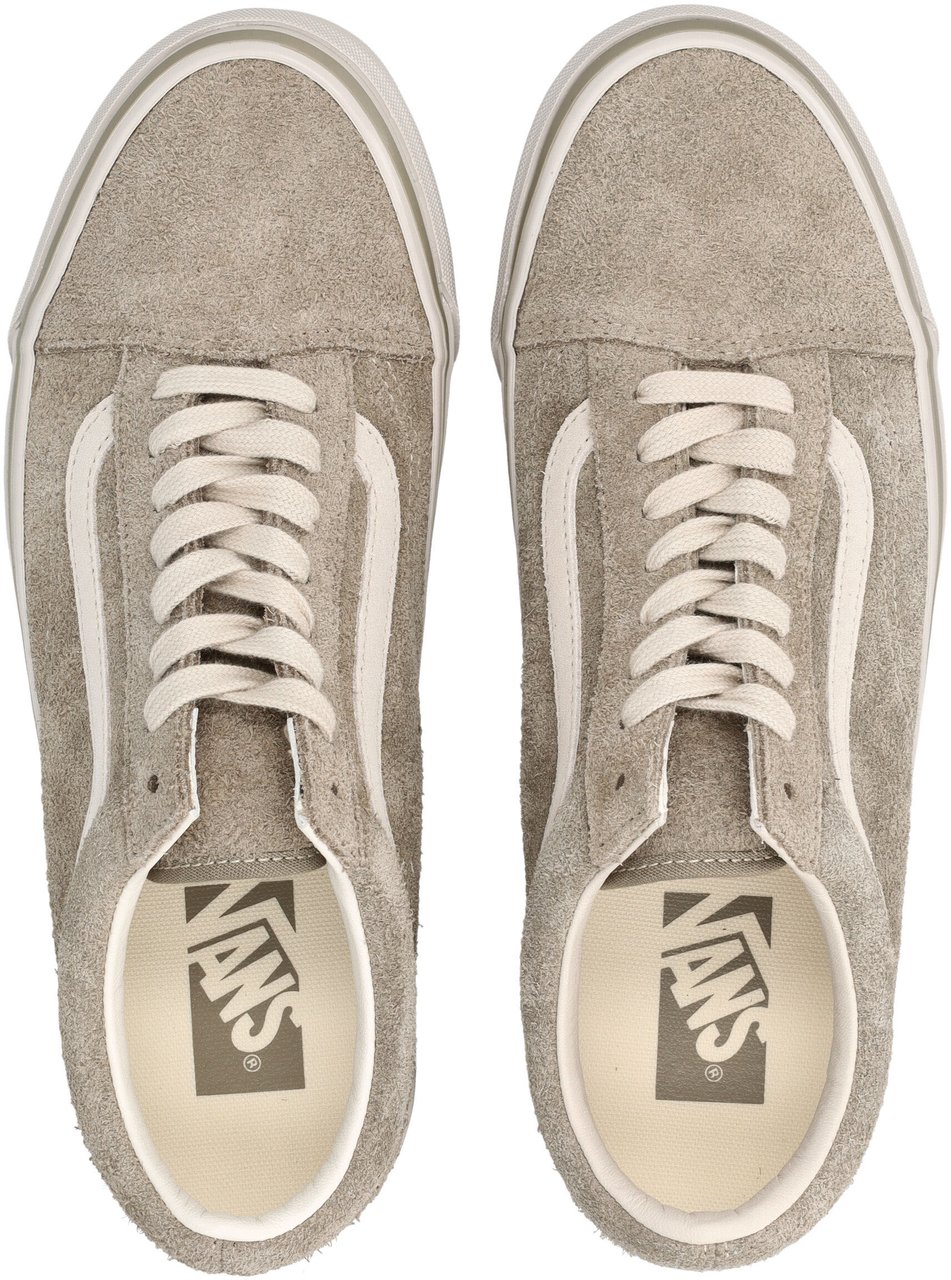 Vans Lx Old Skool Shag Suede Bay Leaf Beige