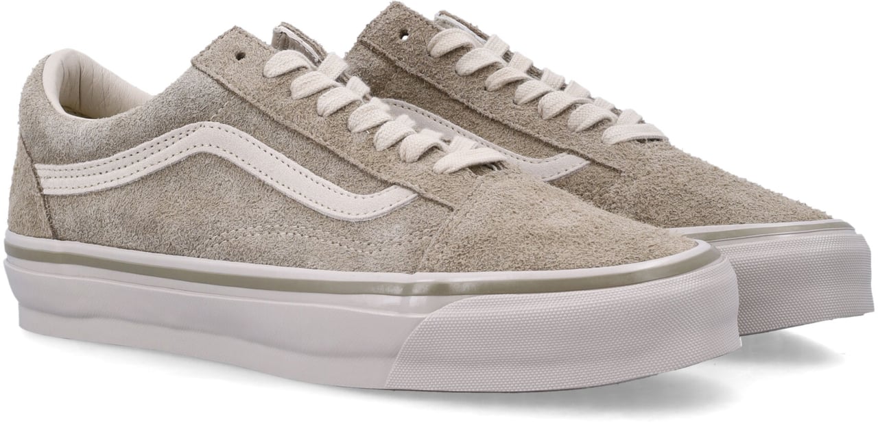 Vans Lx Old Skool Shag Suede Bay Leaf Beige