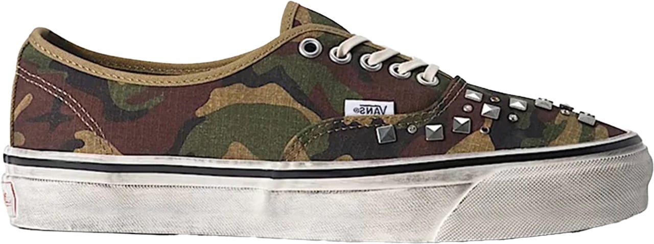 Vans Sneakers Woodland Camo Donkergroen