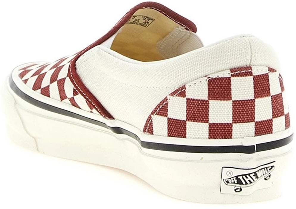Vans Sneakers Grey/White/Red Wit