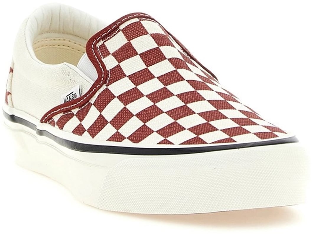 Vans Sneakers Grey/White/Red Wit
