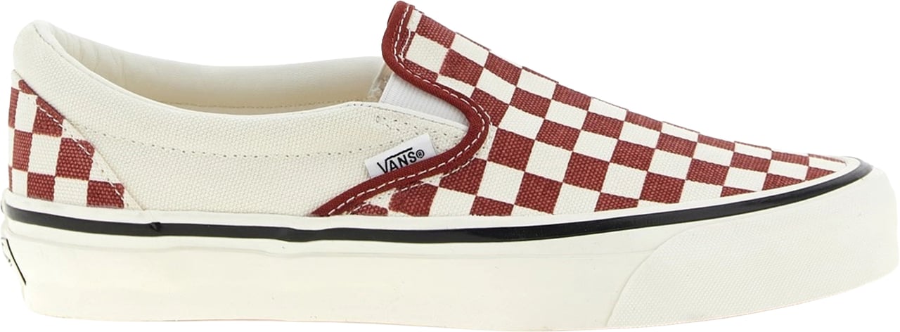 Vans Sneakers Grey/White/Red Wit