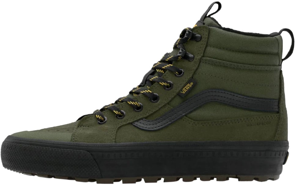 Vans Vans Sk8-HI Waterproof Insulated Groen/Zwart Blauw