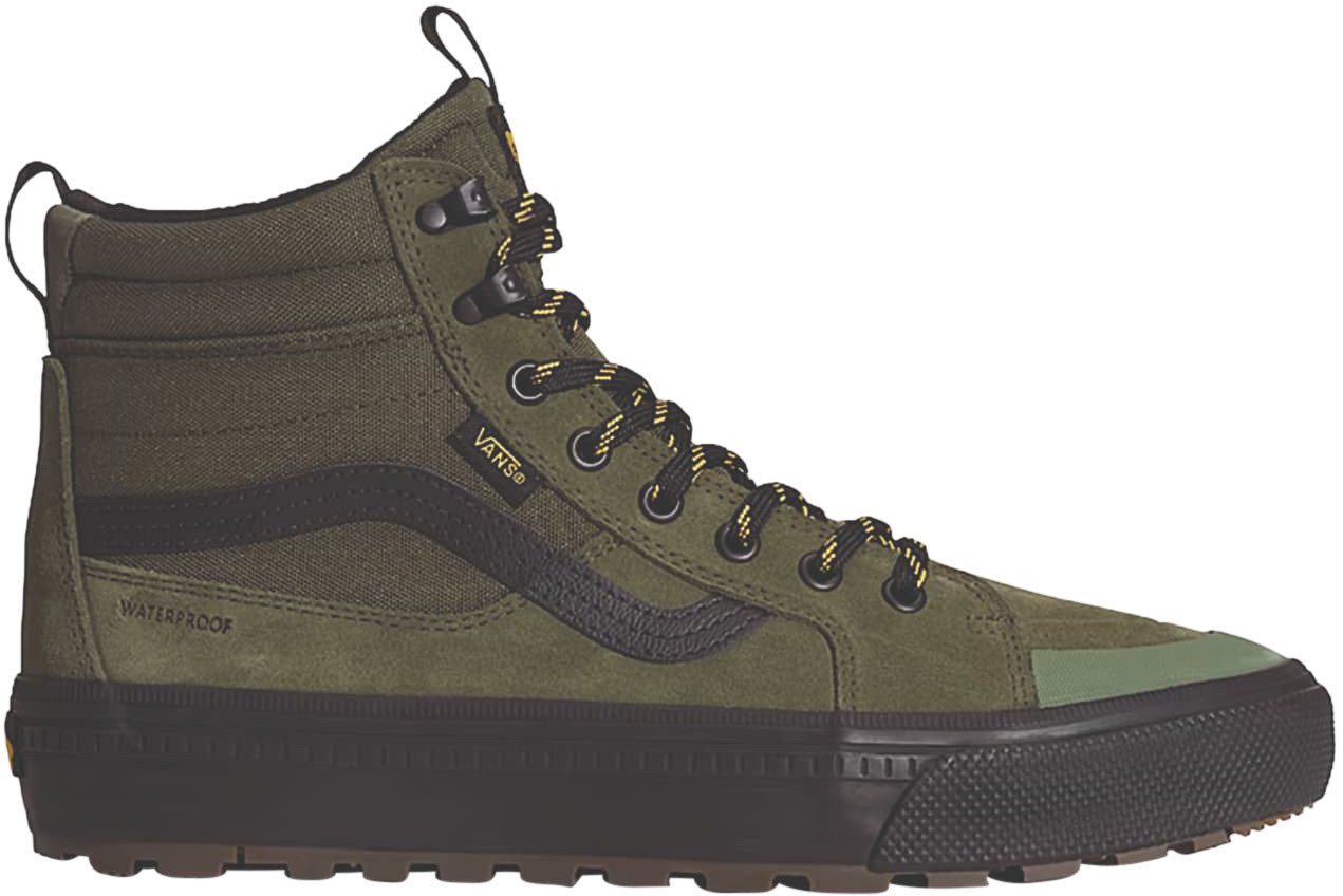 Vans Vans Sk8-HI Waterproof Insulated Groen/Zwart Blauw