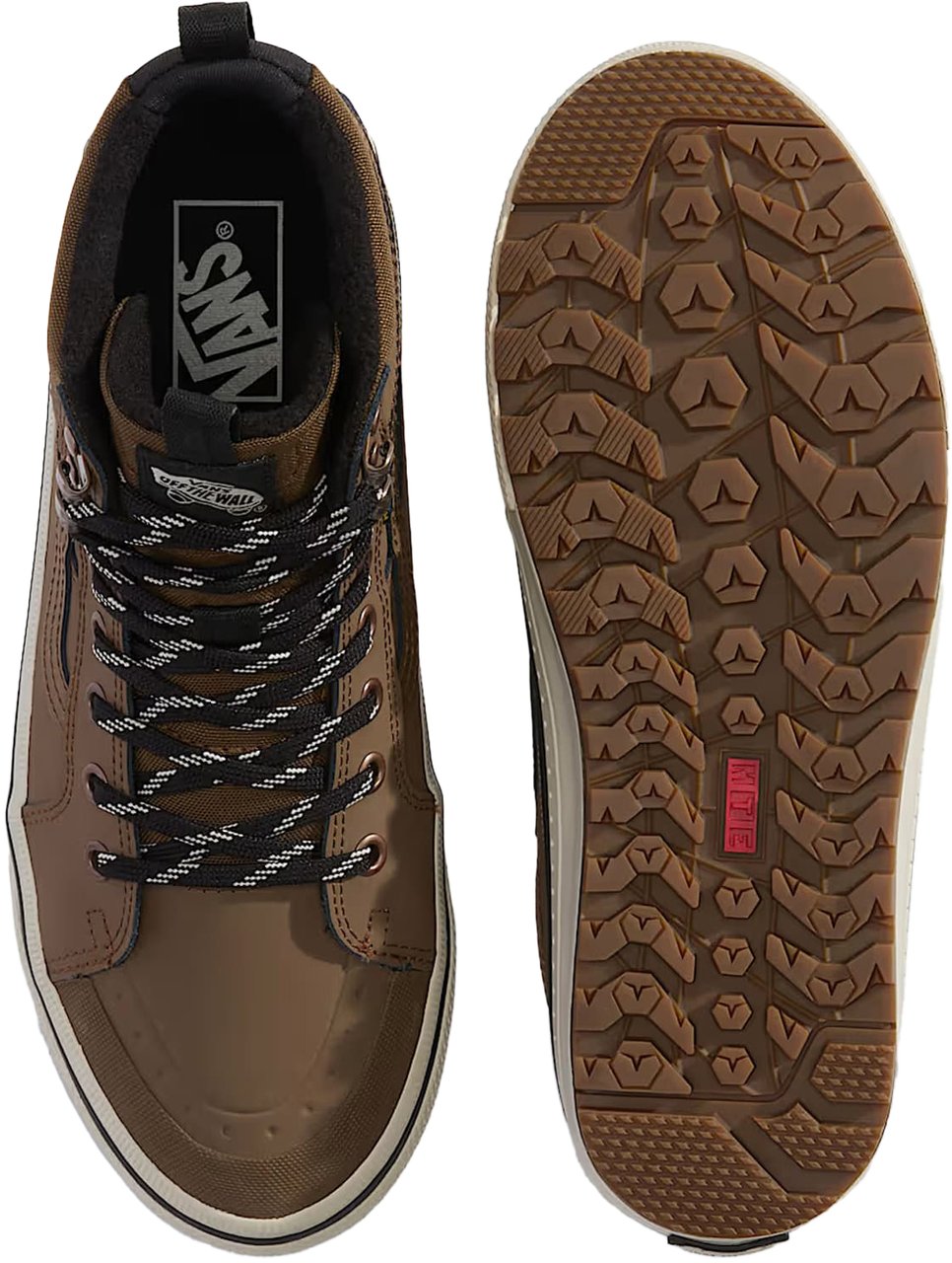 Vans Vans Sk8-HI Waterproof Insulated Bruin Blauw