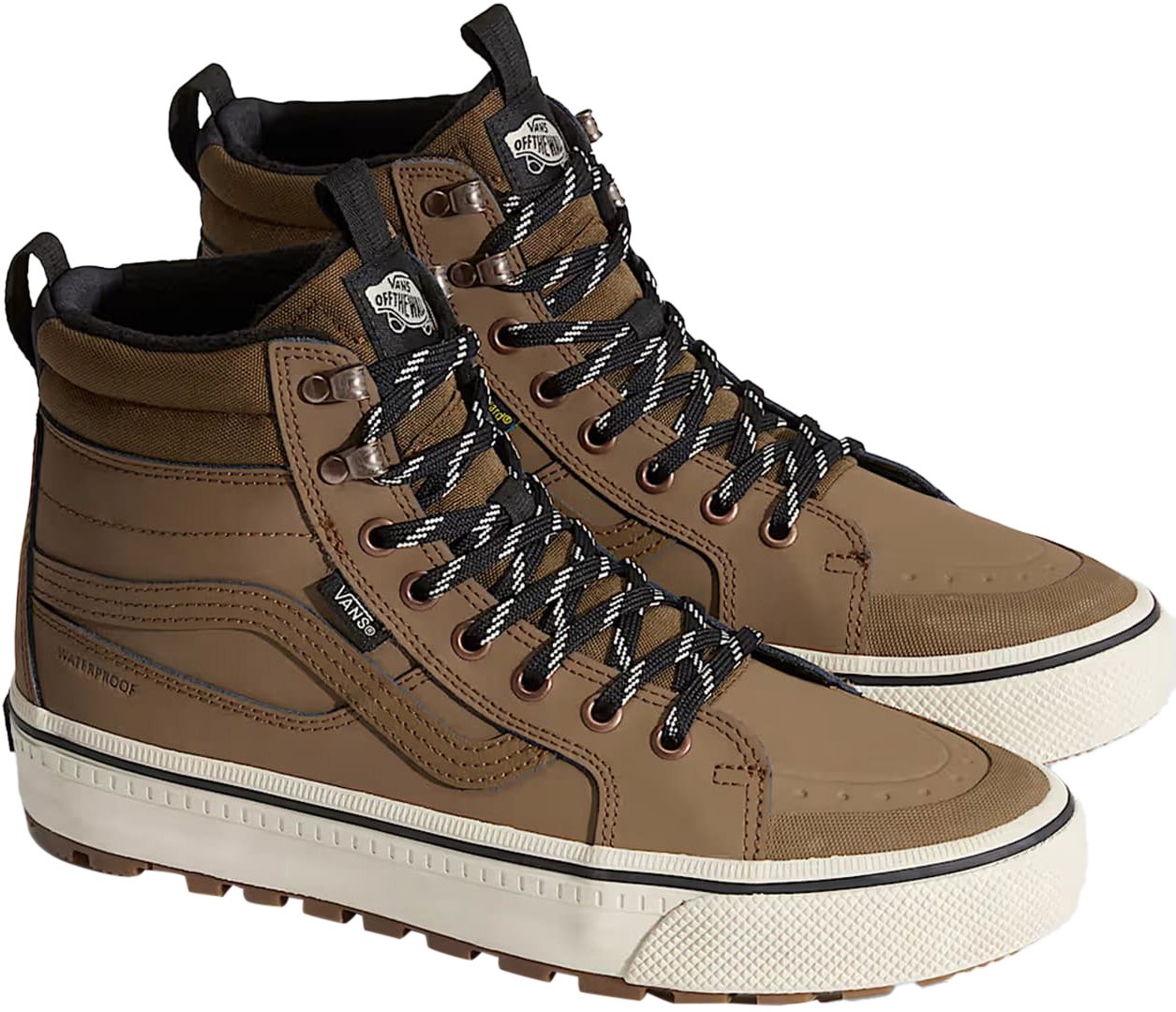 Vans Vans Sk8-HI Waterproof Insulated Bruin Blauw