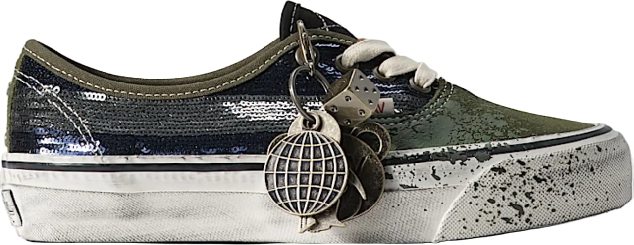 Vans LX AUTHENTIC 44 GREEN/BLUE Divers