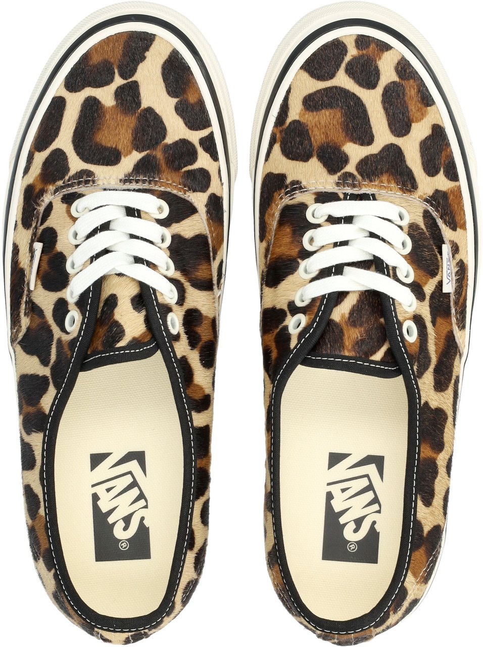 Vans Lx Authentic 44 Pony Hair Marshmallow/Leopard Beige