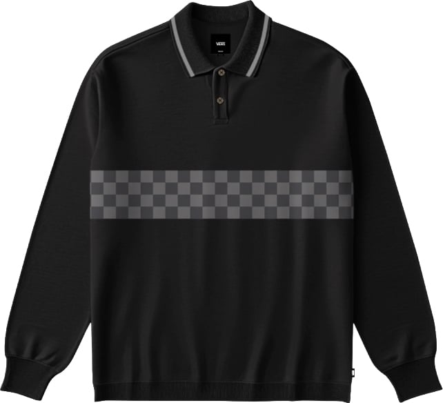 Vans Vans Medford Checkerboard Polo Zwart Zwart