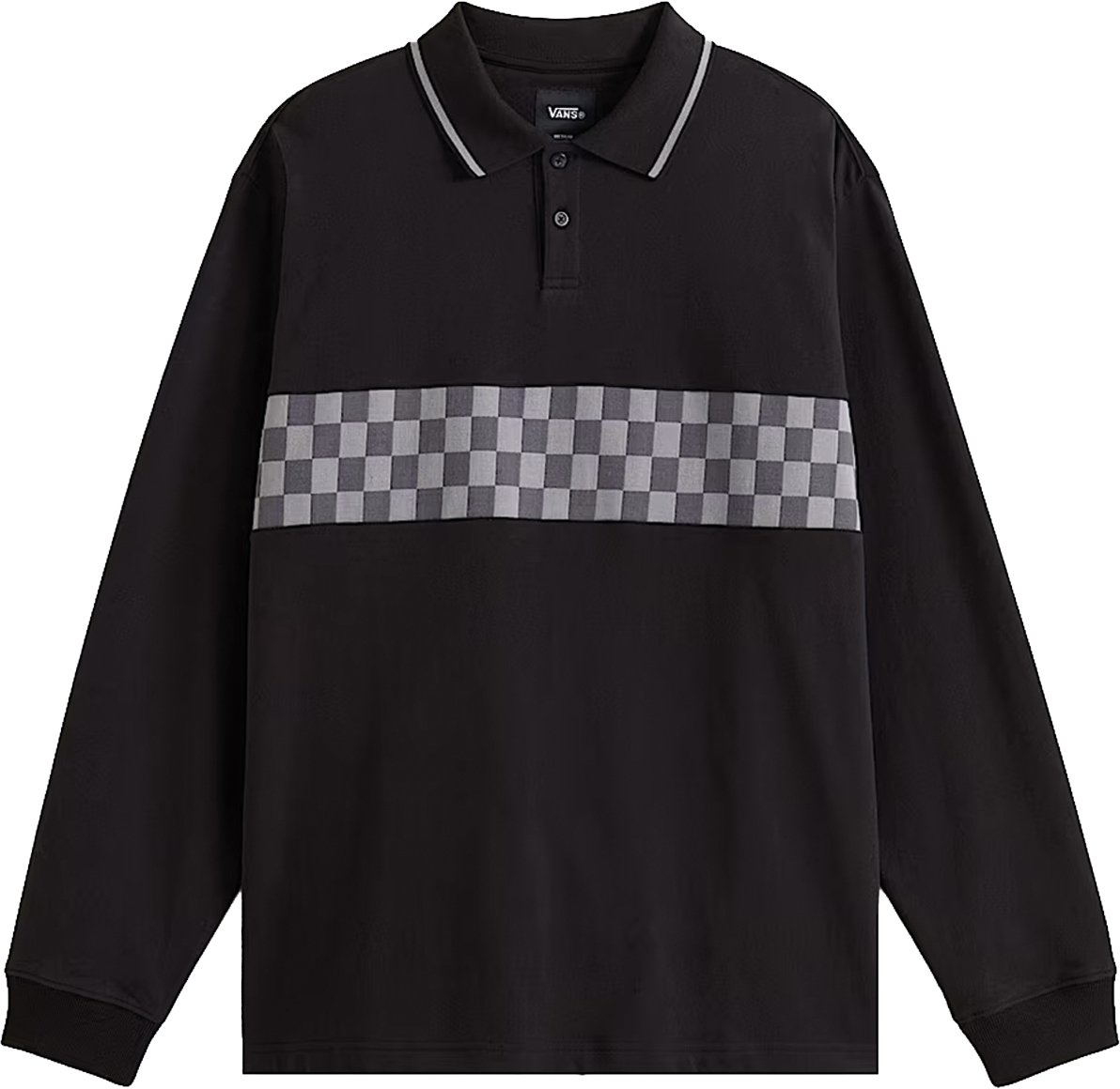 Vans Vans Medford Checkerboard Polo Zwart Zwart