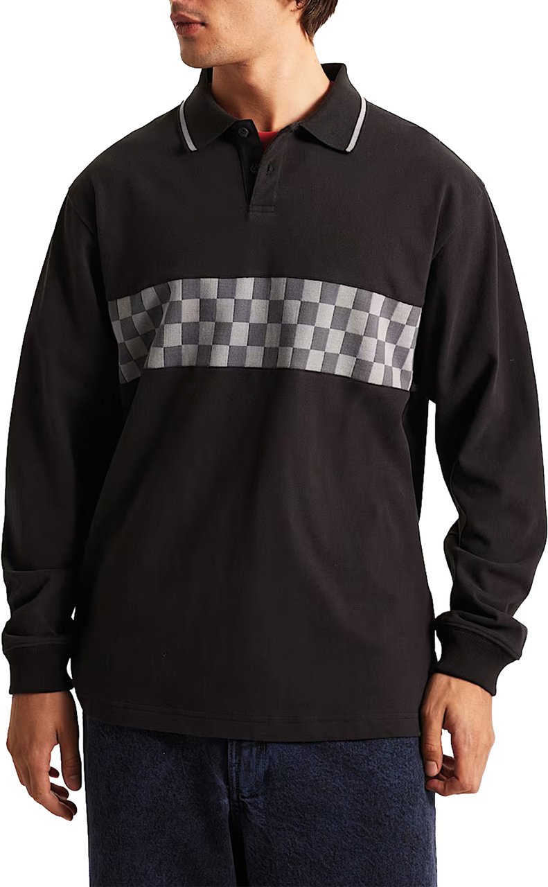 Vans Vans Medford Checkerboard Polo Zwart Zwart