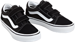 Vans Old Skool V UY Black White Blauw