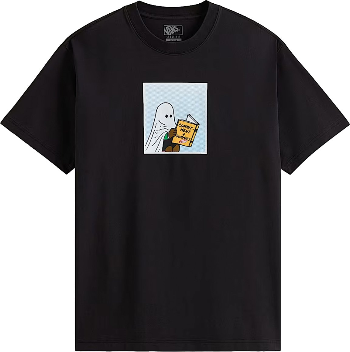 Vans Commitment 4 Dummies T-shirt Zwart Zwart