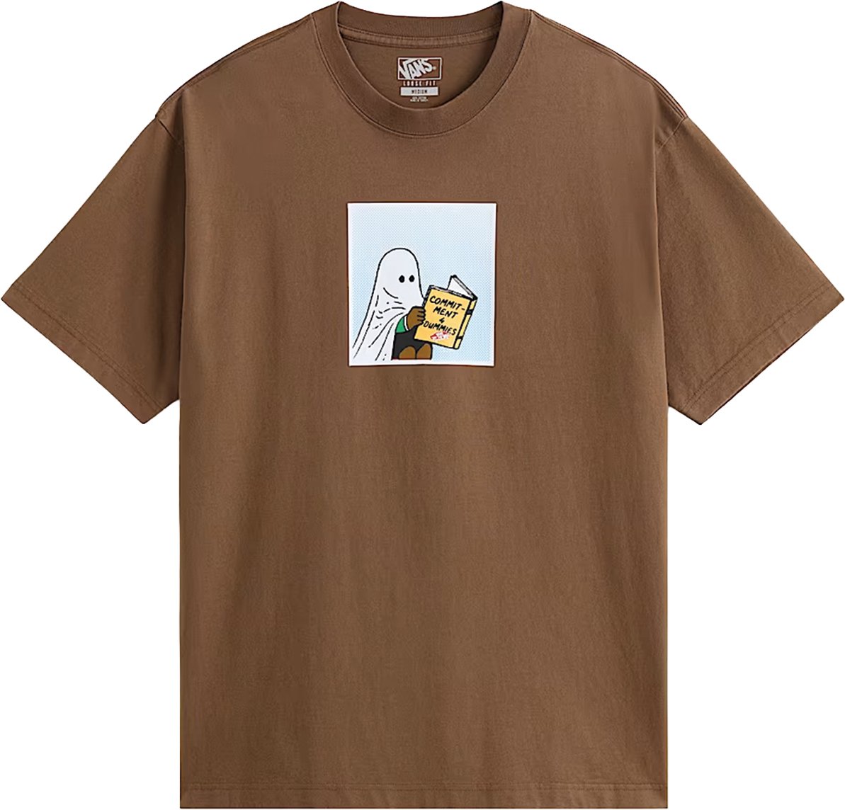 Vans Vans Commitment 4 Dummies T-shirt Bruin Zwart