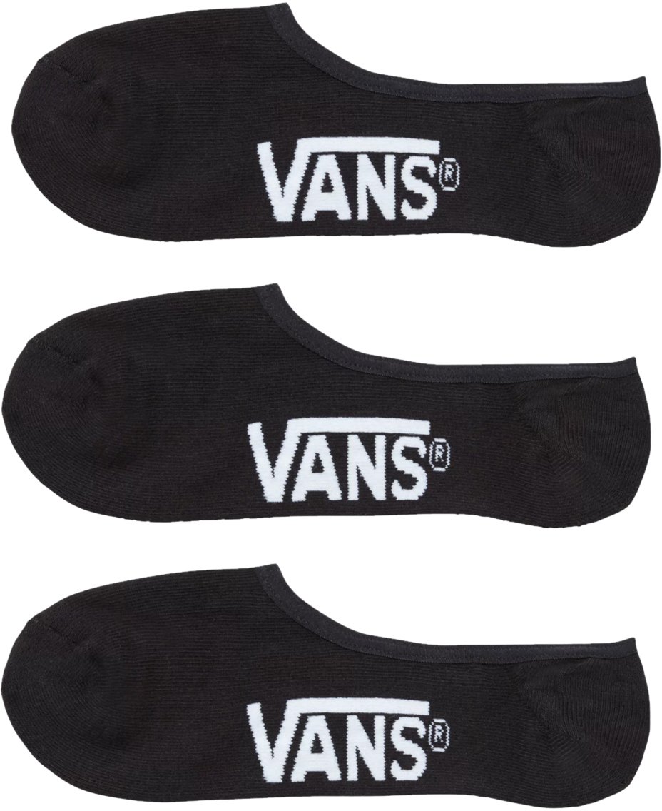 Vans No Show Sneaker Socks Zwart Zwart