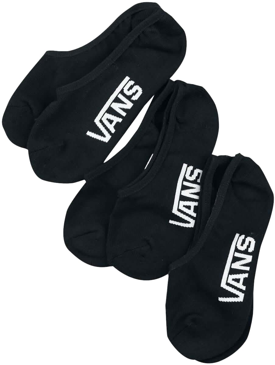 Vans No Show Sneaker Socks Zwart Zwart