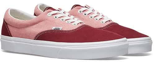 Vans Era Chambray Canvas Port Blauw