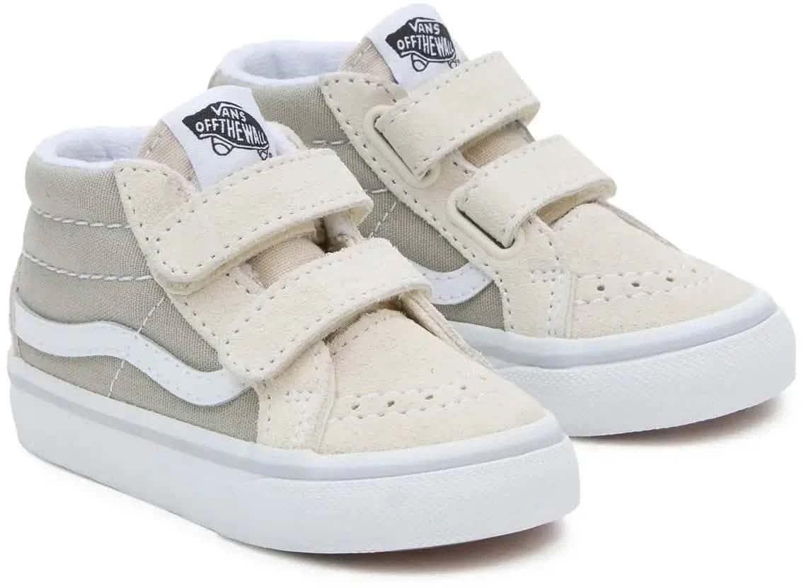 Vans UY SK8 Mid Reissue V Beige Blauw