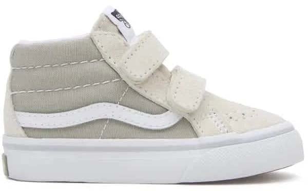 Vans SK8-Mid Reissue V Natural Beige White Blauw