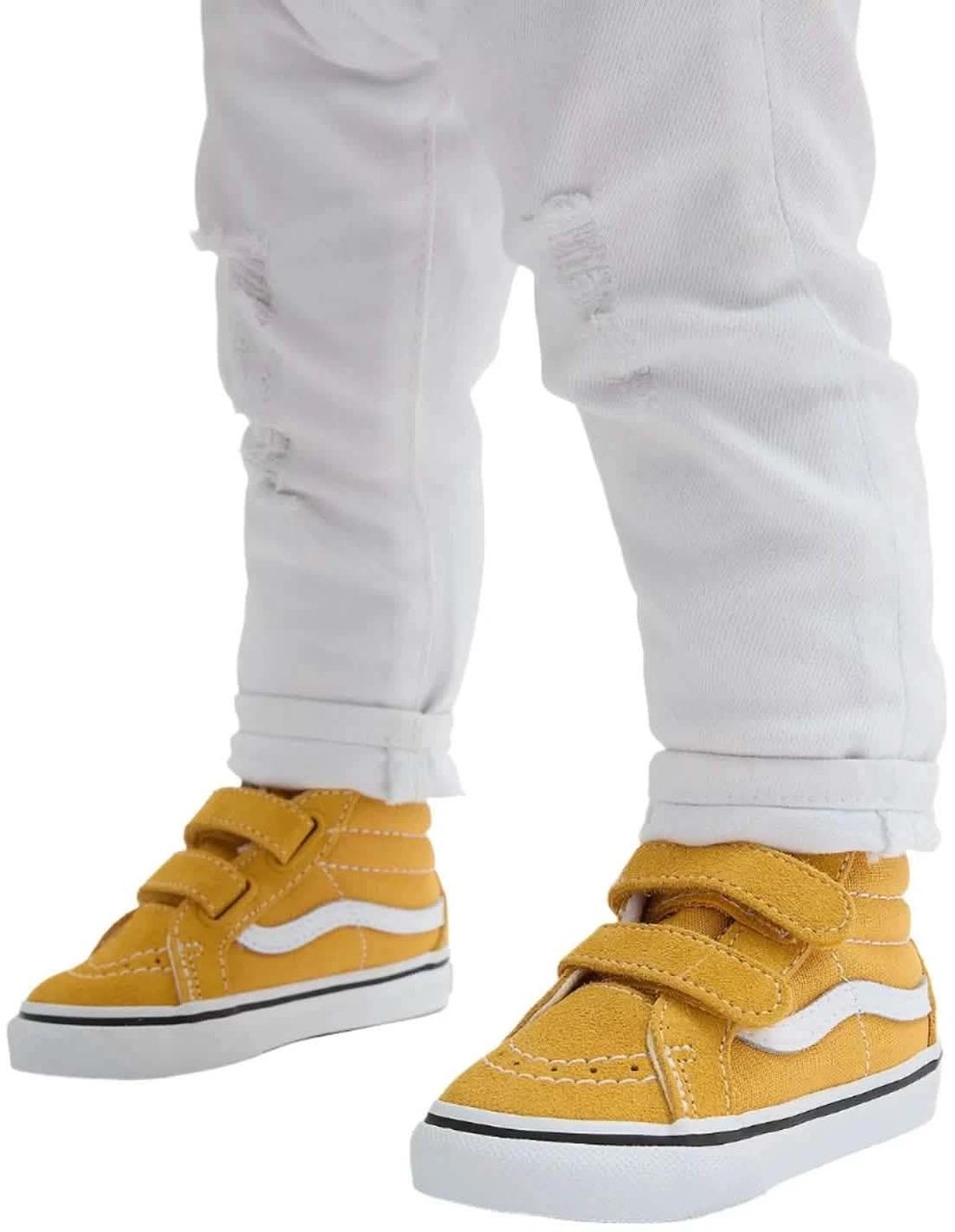 Vans Sk8-Mid Reissue V Color Theory Golden Glow Blauw