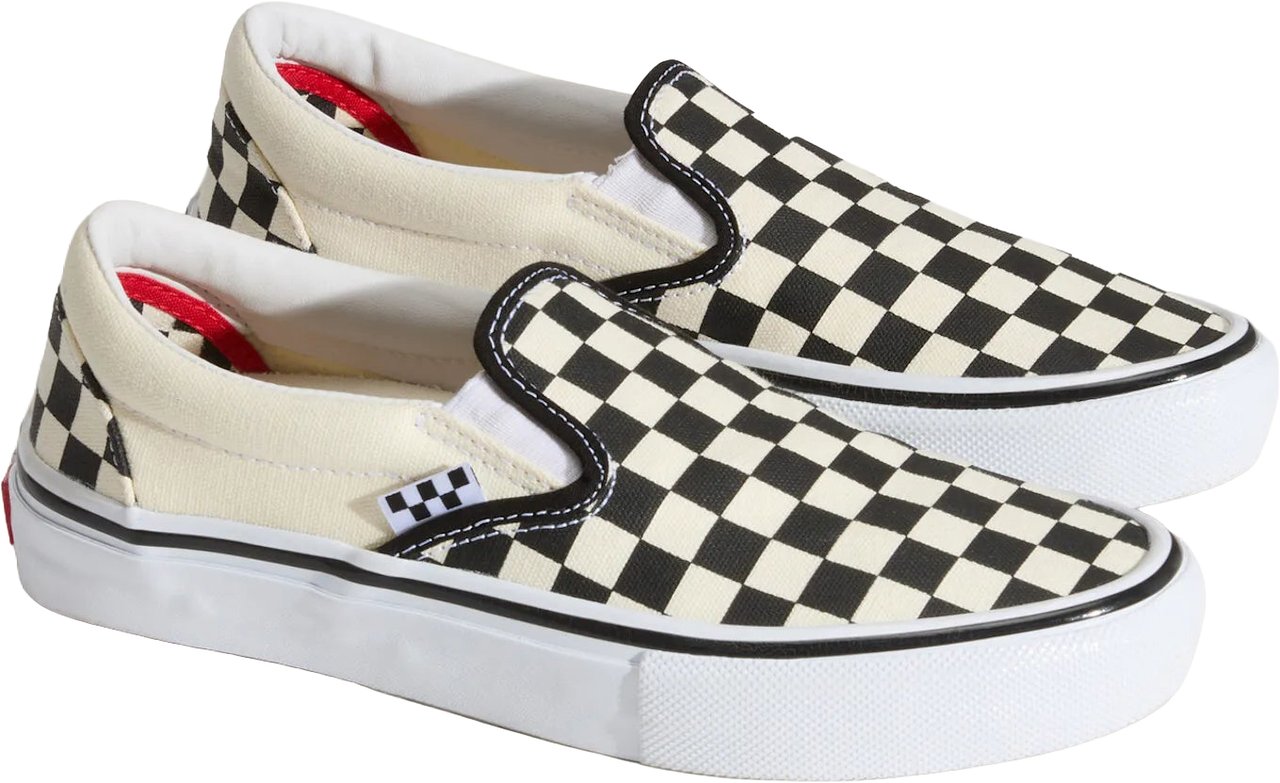 Vans Vans Skate Slip-On Checkered Rood