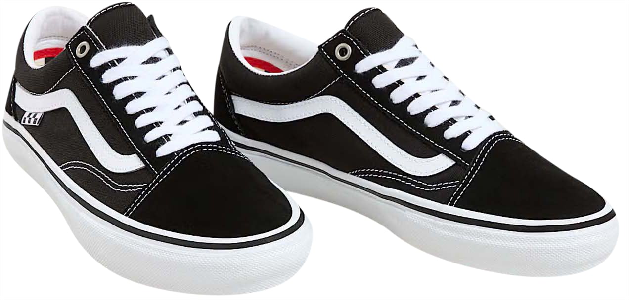 Vans Vans Old Skool Skate Zwart Wit Blauw