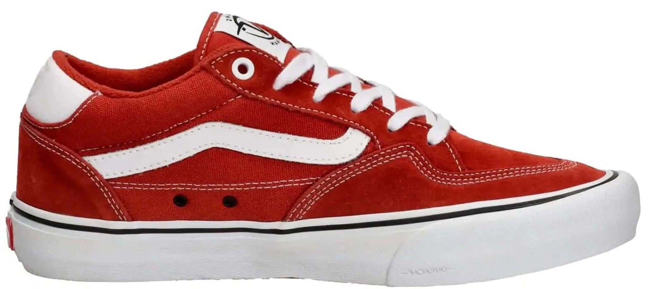 Vans Rowan Rood Wit Rood
