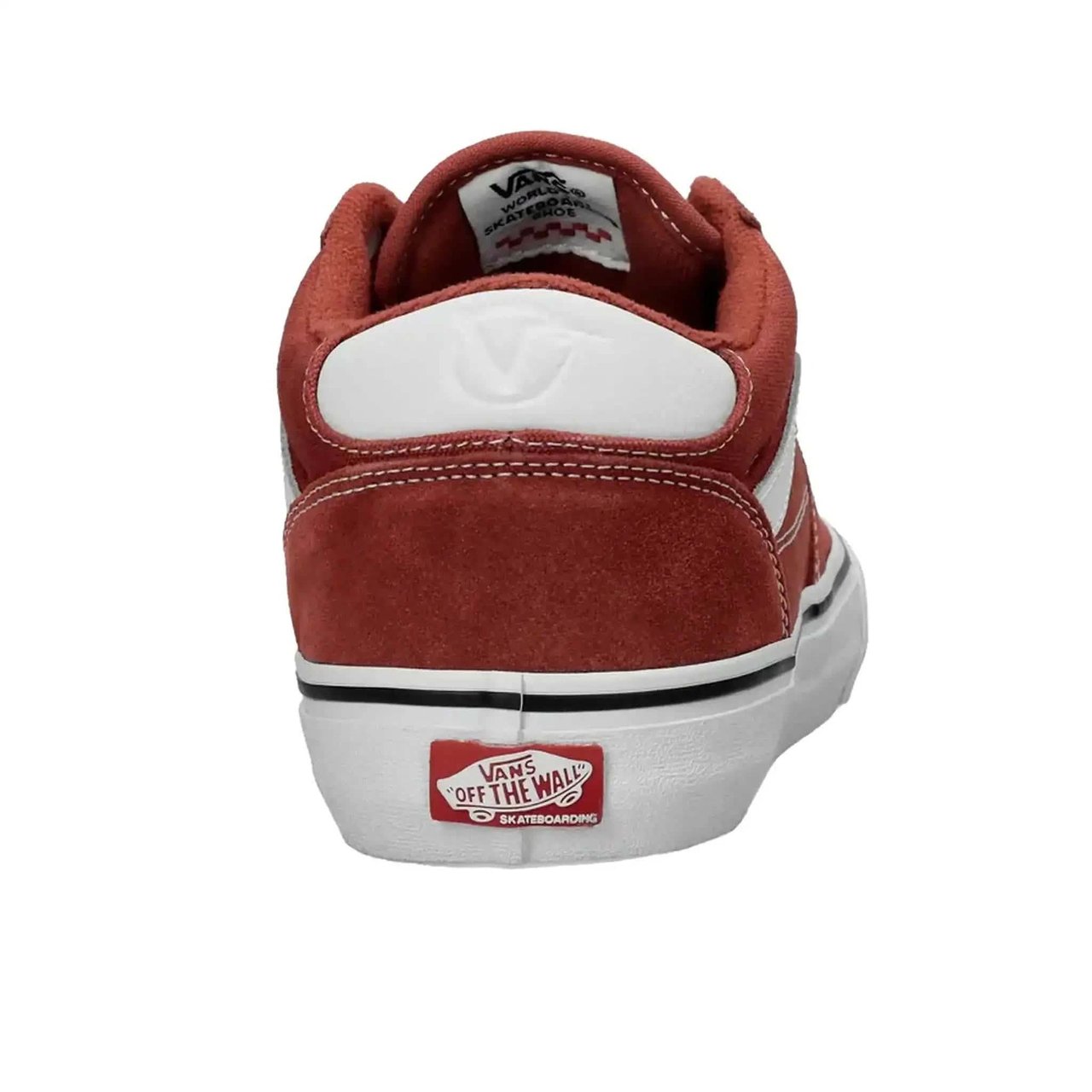 Vans Rowan Rood Wit Rood