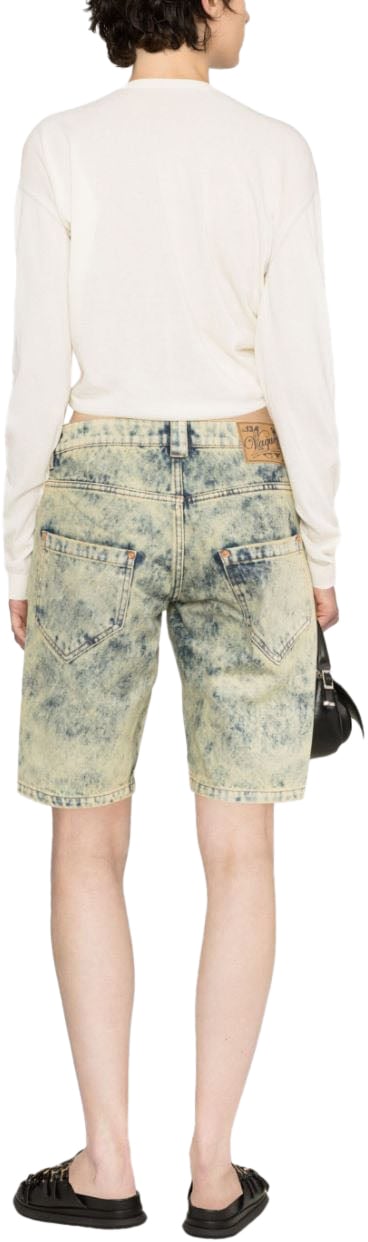 VAQUERA Shorts Light Denim Blauw