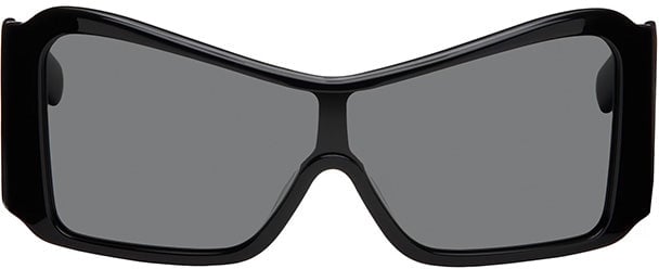VAQUERA SHIELD SUNGLASSES BLACK Zwart