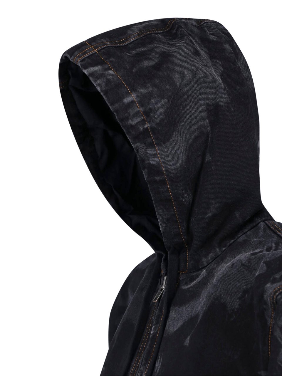 VAQUERA Black Artistic Print Cropped Jacket Zwart