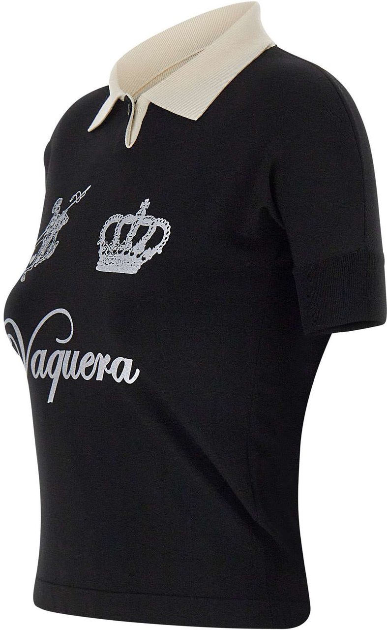 VAQUERA T-Shirts And Polos Black Zwart