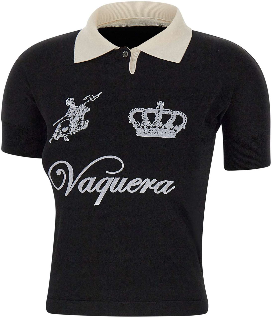VAQUERA T-Shirts And Polos Black Zwart