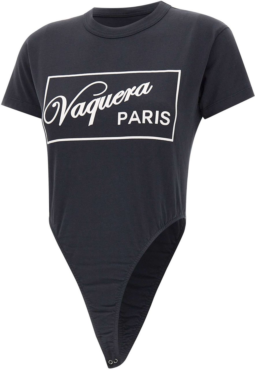 VAQUERA Top Black Zwart