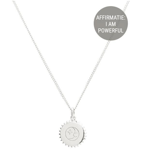 Vedder & Vedder Vedder & Vedder Collier Affirmation Zilver Powerfull 45cm Divers